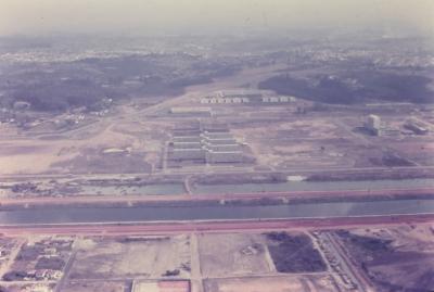 Vista aérea, sobrevoo com Lena Coelho dos Santos