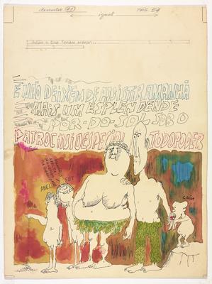 Adão e Eva foram morar...