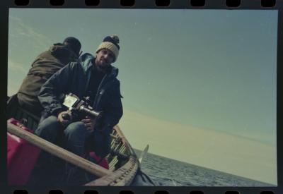 Viagem com a bióloga Livia Monami para registrar a caça da baleia branca