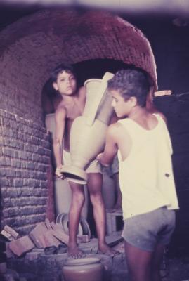 Produção de cerâmica