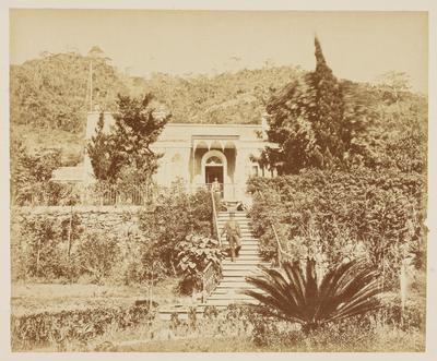 Casa de campo, na atual Fonte da Saudade