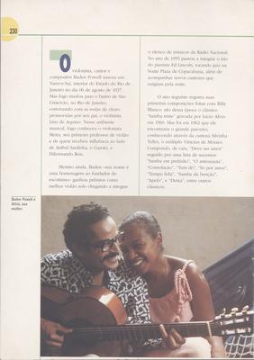 Os grandes mestres da MPB: Baden Powell o mestre do violão