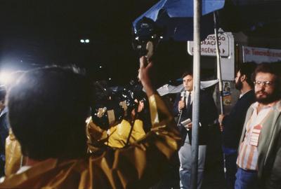 Cobertura da doença e falecimento de Tancredo Neves