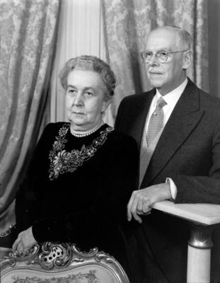 Domingos Mateus e sua esposa