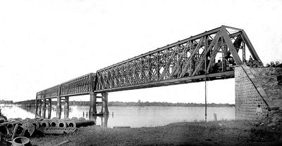 The Brazil Great Southern Railway Co, Ponte sobre o Rio Ibiquí
