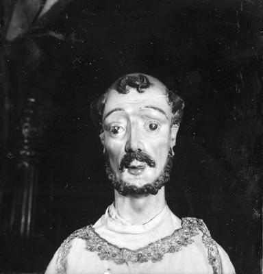 Ouro Preto, escultura de São Pedro Nolasco, autoria de Aleijadinho