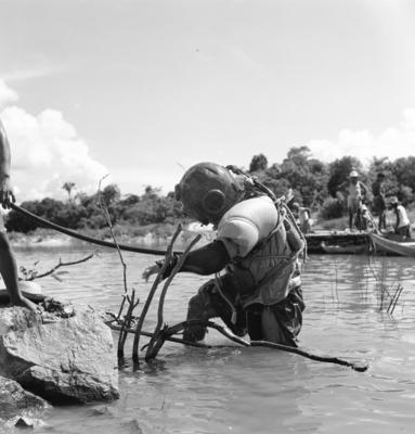 Garimpo de diamantes na Boca do Tauiri