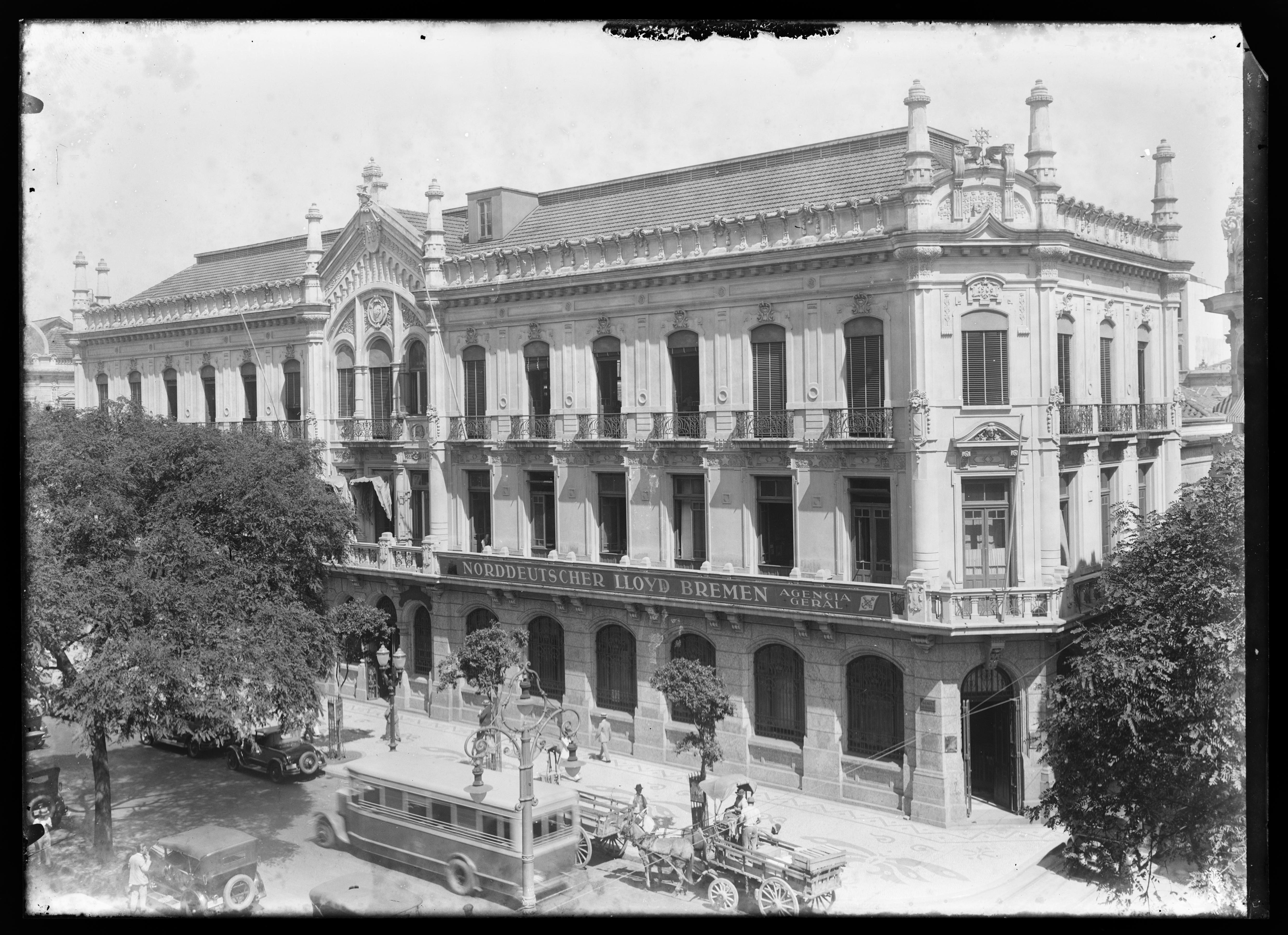 Avenida Rio Branco; Edifício da Norddeutscher Lloyd Bremen