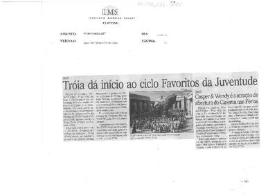 IMS- Tróia dá início ao ciclo Favoritos da Juventude