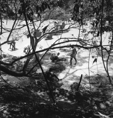 Garimpo de diamantes na Boca do Tauiri