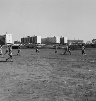 Edifícios residenciais projetados para os Institutos de Aposentadoria e Pensões