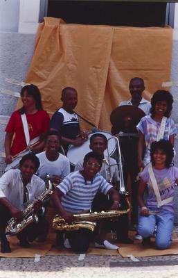 Integrantes de banda não identificados