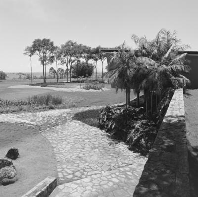 Residência de Olivo Gomes, projeto dos arquitetos Rino Levi, Roberto Cerqueira César e Burle Marx