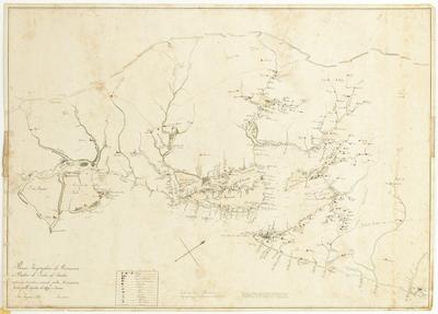 Planno Geographico do Reconcavo, e Bahia de Todos os Santos; reduzido de outros, e correcto pellas Marcaçõens feitas pello Capitão de Mar, e Guerra Joze Joaquim Alves. Anno de 1823
