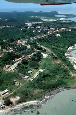 Vista aérea - núcleo urbano
