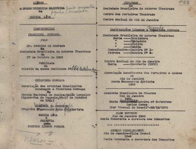 Repertório das composições musicais de Chiquinha Gonzaga