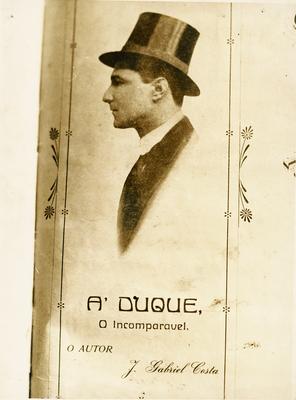 Duque (detalhe de capa de partitura)