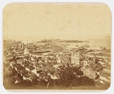 Largo do Paço visto do morro do Castelo