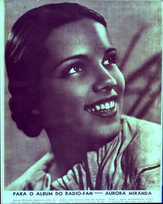 Aurora Miranda (reprodução de periódico)