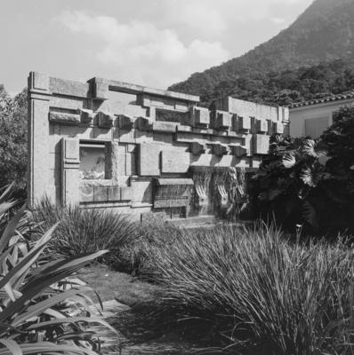 Painel de Burle Marx na residência de Cândido Guinle de Paula Machado