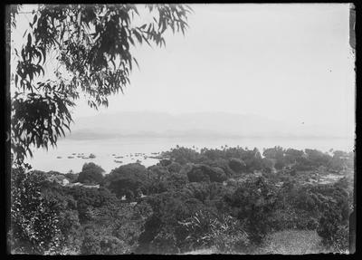 Face norte de Paquetá, tomada do Morro do Costallat