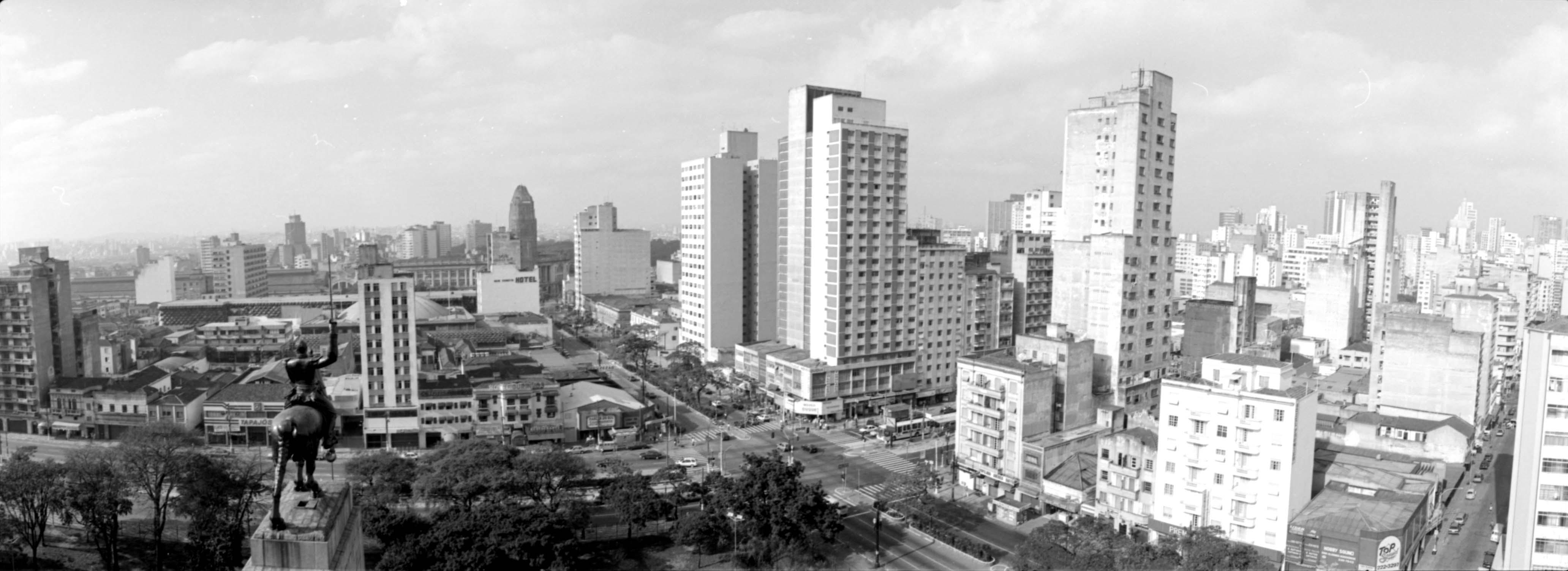 Vista panorâmica do bairro de Campos Elíseos