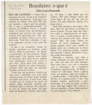 Brasileiro: o que é