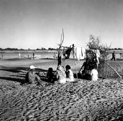 Acampamento de romeiros