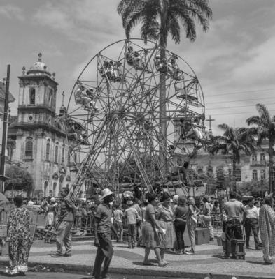 Roda-gigante no carnaval