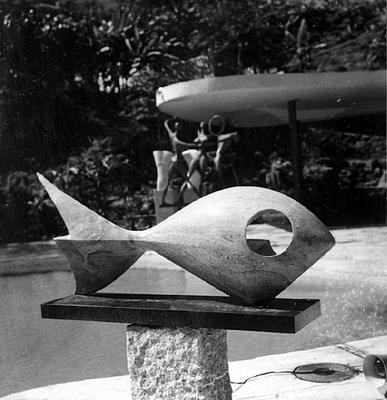 Esculturas de Alfredo Ceschiatti, "Peixe".