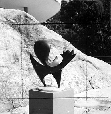 Esculturas de Alfredo Ceschiatti, "Galo".