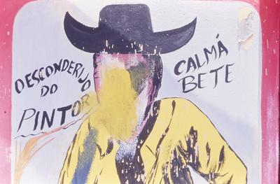 Flagrante de rua - placas, letreiros e cartazes