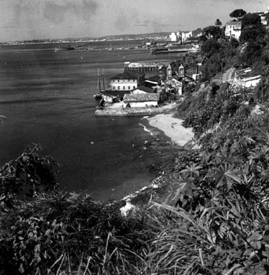 Solar do Unhão visto da Gamboa de Cima