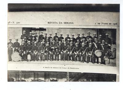 Banda do Corpo de Bombeiros (reprodução de periódico)
