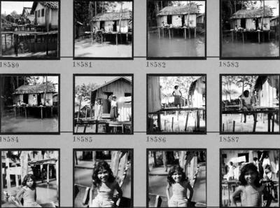 Vila da Barca, palafitas flutuantes