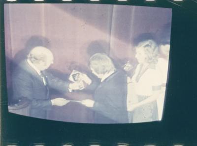 Premiação do filme "Iracema: uma transa amazônica" na TV alemã