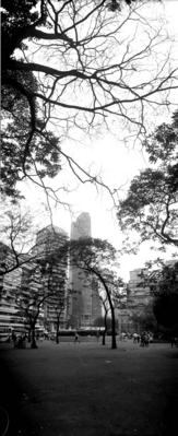 Edifício Itália e praça da República