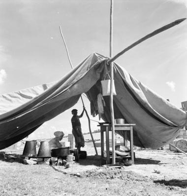 Acampamento no rio São Francisco