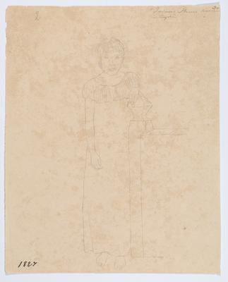 Indígena Bororo serva em Cuiabá