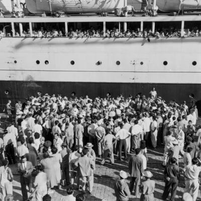 Desembarque no Porto do Rio de Janeiro