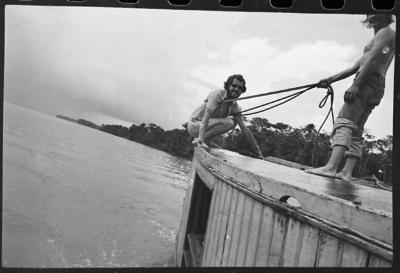 Filmagens de "Iracema: uma transa amazônica", com direção de Jorge Bodanzky e Orlando Senna