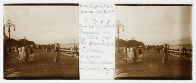 Ressaca na Avenida WIlson, atual Avenida Franklin Roosevelt