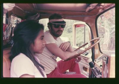 Filmagens de "Iracema: uma transa amazônica", com direção de Jorge Bodanzky e Orlando Senna