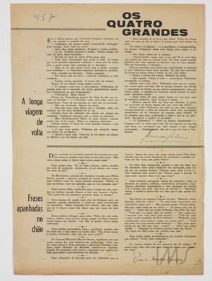 Frases apanhadas no chão