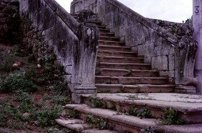 Igreja de Nossa Senhora do Rosário - escada do adro