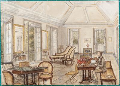 The Spot drawing room. 30th June 1854