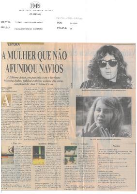 A mulher que não afundou navios