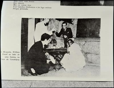 Noel Rosa, Custódio Mesquita e William Faissal (reprodução de periódico)