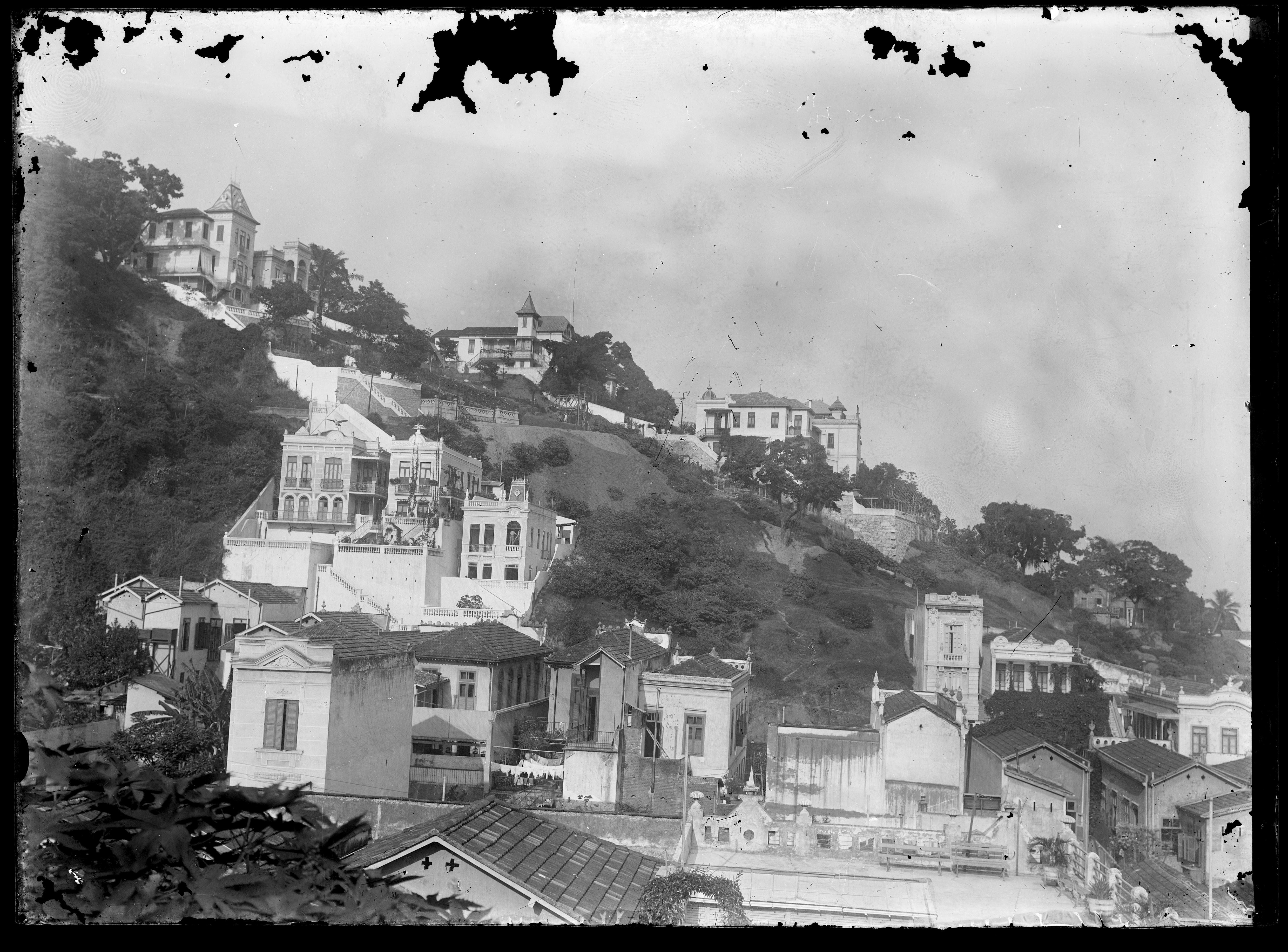 Vista de parte do bairro de Santa Teresa