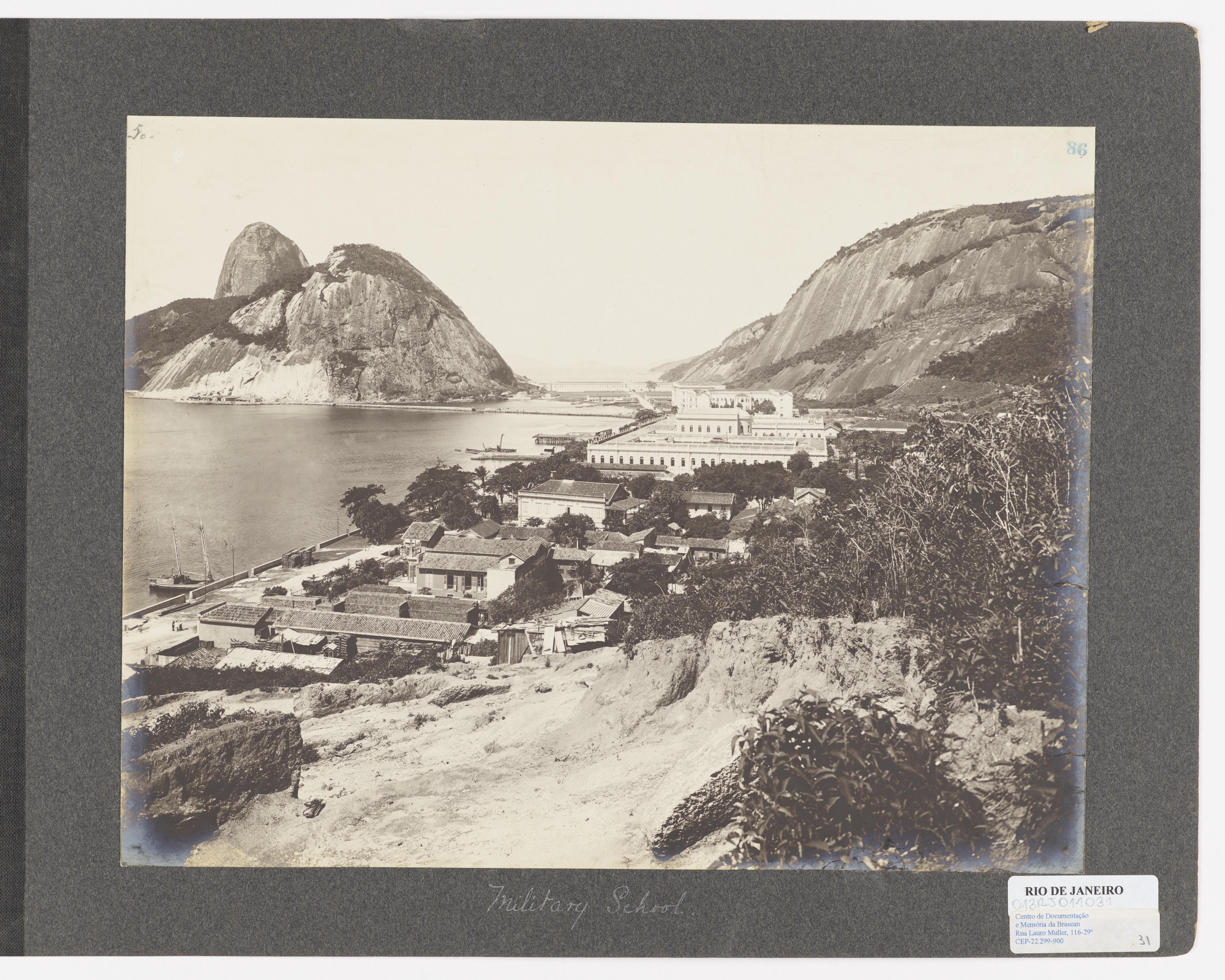 Urca, Praia Vermelha e o Morro do Pão de Açucar vistos do Morro do Pasmado